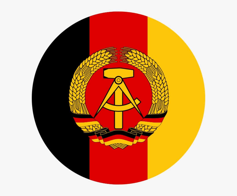 The National Insignia Of The East German Landstreitkräfte - East Germany, transparent png #2993685