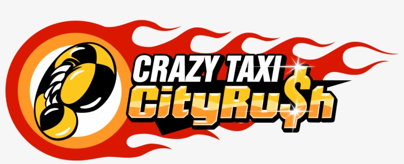 Crazy Taxi Fans Can Now Enjoy The Latest Installment - Crazy Taxi City Rush Logo, transparent png #2994099