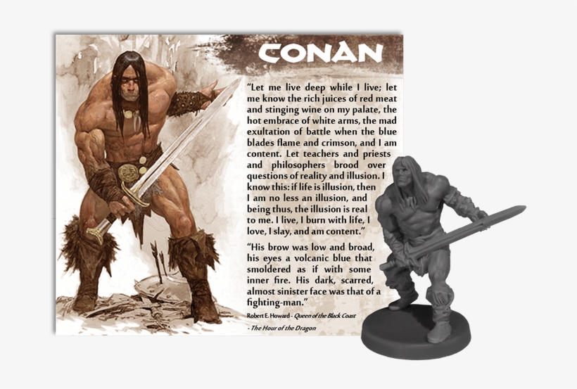 Conan 3 “ - Conan The Board Game, transparent png #2994139