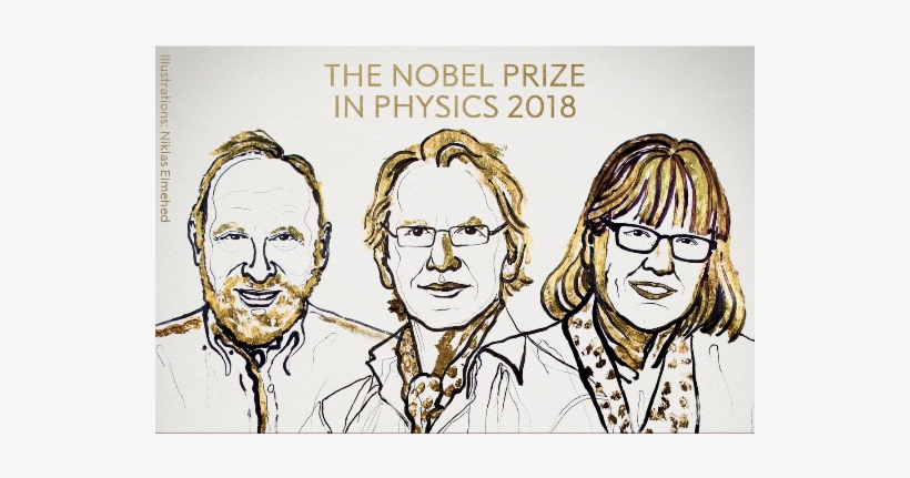 The 2018 Nobel Prize In Physics - Nobel Prize In Physics, transparent png #2994178