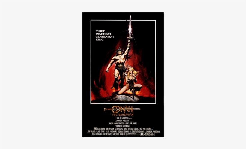 Conan The Barbarian Poster, transparent png #2994442
