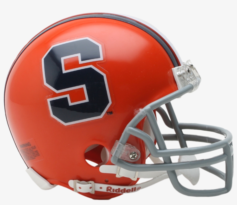 It's Orange, The Same Color As Syracuse's Football - New England Patriots Old Helmet, transparent png #2994614