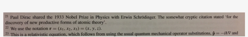 21 Paul Dirac Shared The 1933 Nobel Prize In Physics - Marking Tools, transparent png #2994699