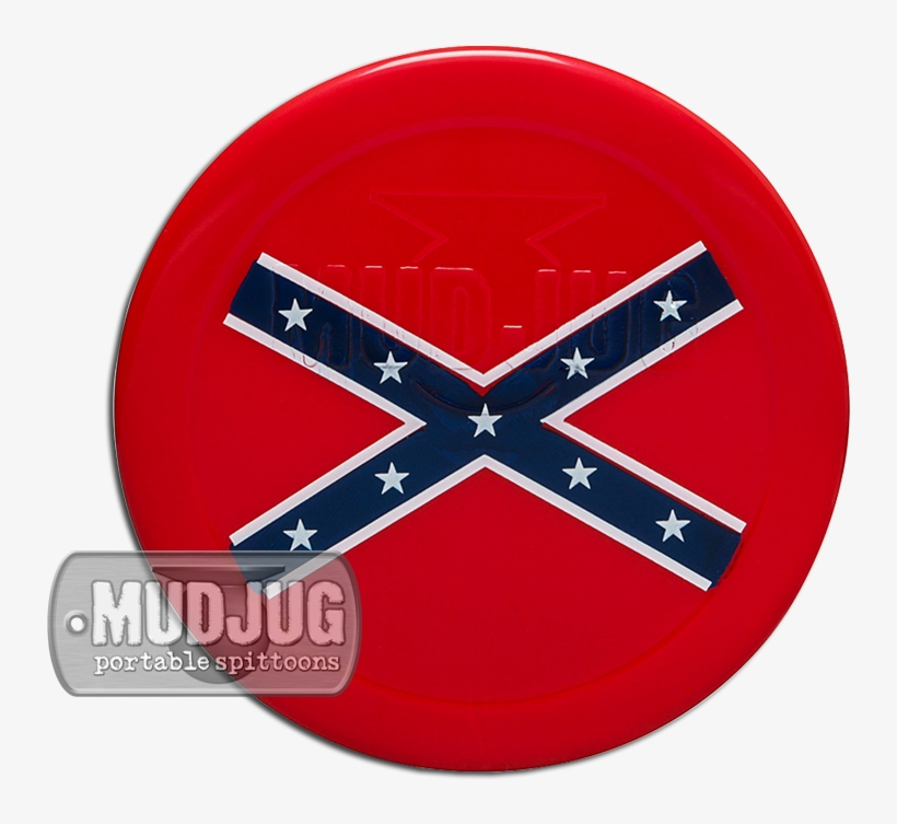 Can Lid - Rebel Flag, transparent png #2994978