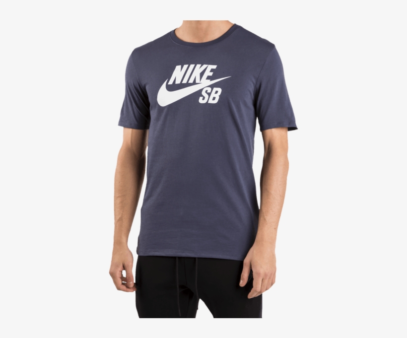 Nike Sb Logo T Shirt T Shirts Thunder Blue/white För - Nike Futura Icon Black, transparent png #2995199