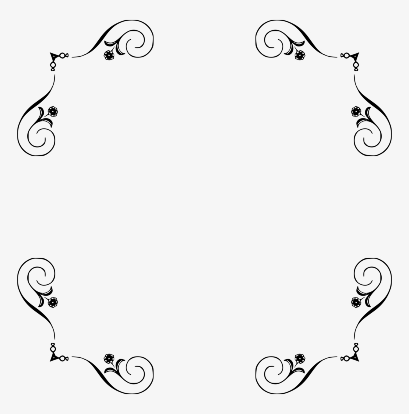 Borders And Frames Picture Frames Classic Clip Art - Elegant Frame Png, transparent png #2995200