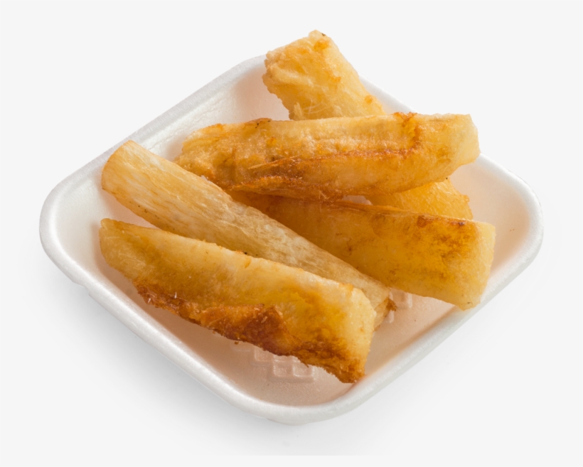 Cómo Cocinar Yuca Acompañamientos - Yuca Frita Y Patacones, transparent png #2995225