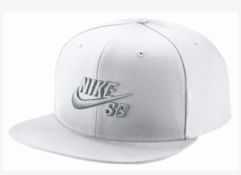 Nike Sb Icon Snapback Cap - Nike Sb Snapback White, transparent png #2995226