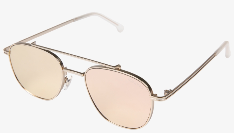 The Alex Rose Gold Mirror - Komono Crafted Sunglasses Alex, transparent png #2995433