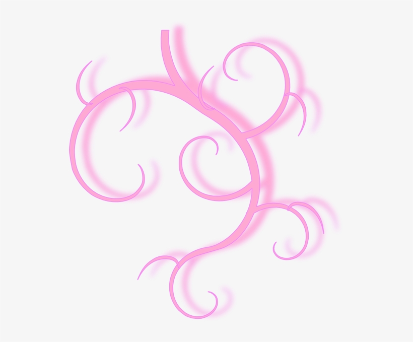 Pictures Pink Swirls - Christmas Swirls, transparent png #2995572