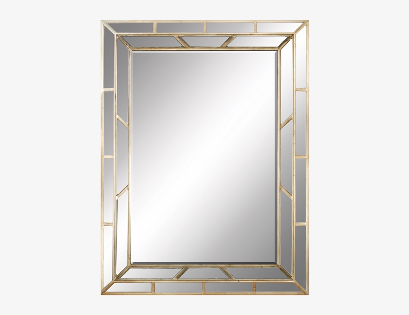 Aged Gold Mirror - Paragon Aged Traditional Mirror, transparent png #2995620