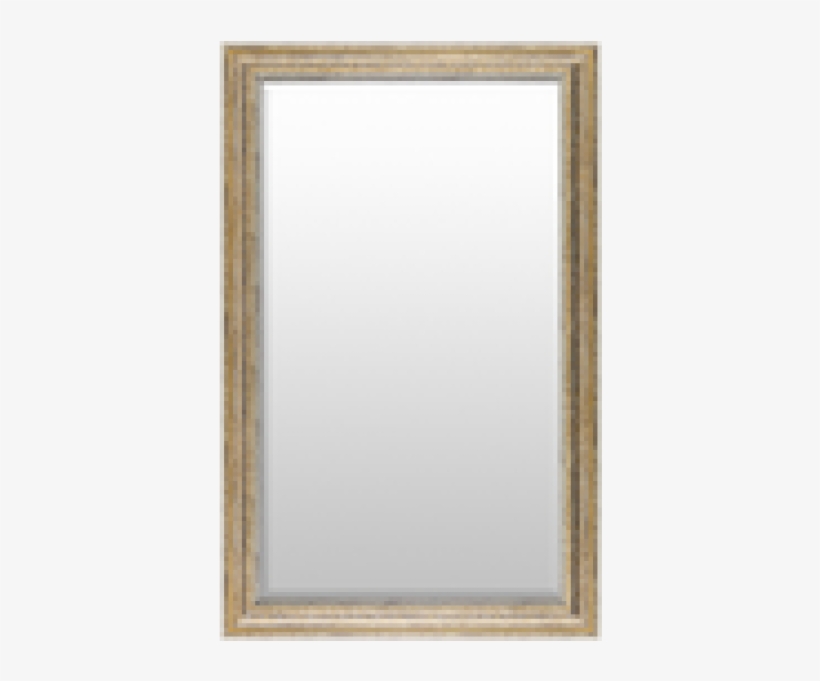 Sy Mirror Roseville Gold - Mirror, transparent png #2995666