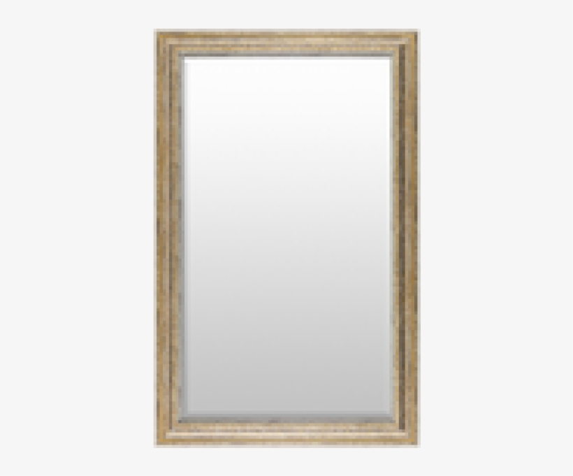 Sy Mirror Roseville Gold - Mirror, transparent png #2995666