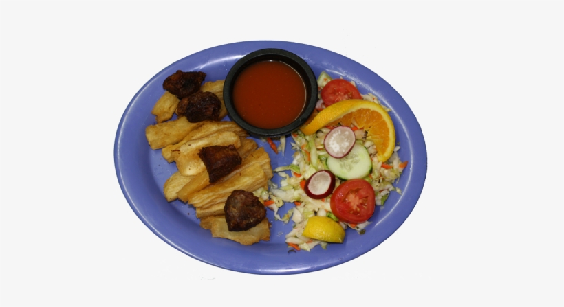 Yuca Con Chicharron - Yuca Con Chicharrón, transparent png #2995667