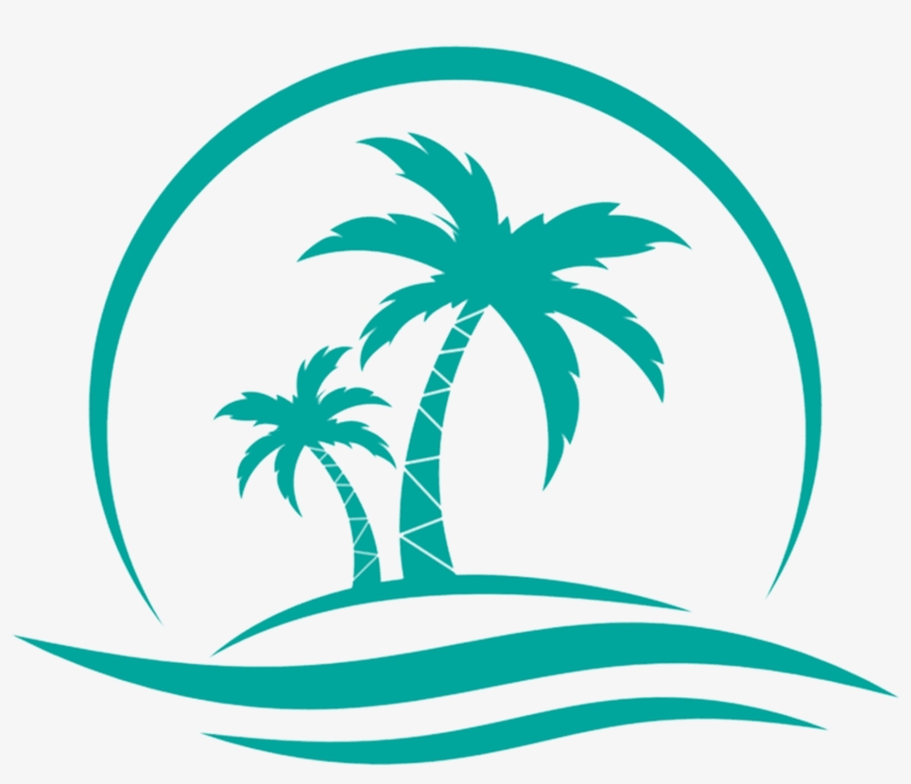 Isla Mujeres Vacation Rental - Vector Image Palms Tree Dugongs, transparent png #2995739