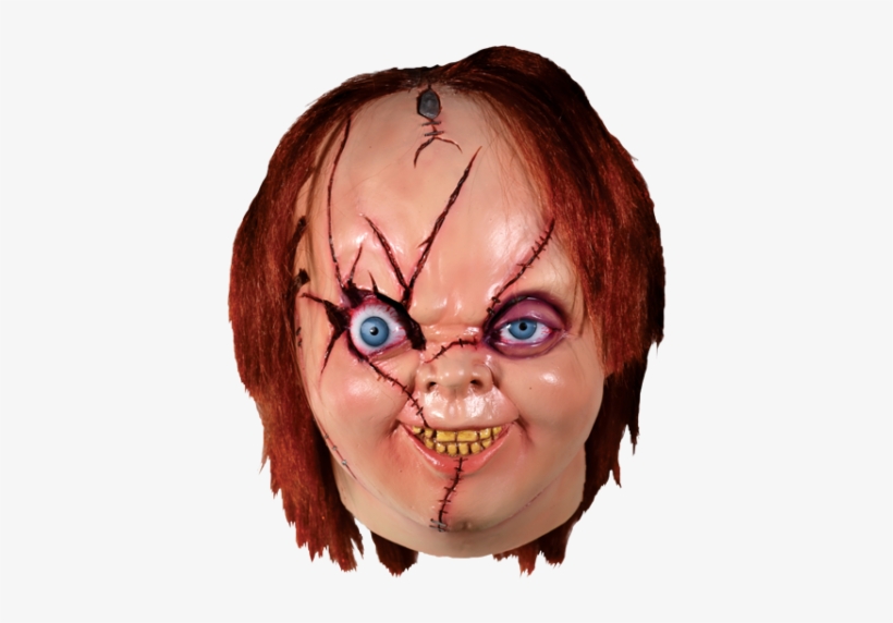 Trick Or Treat Bride Of Chucky Horror Movie Halloween - Chucky Mask, transparent png #2995866