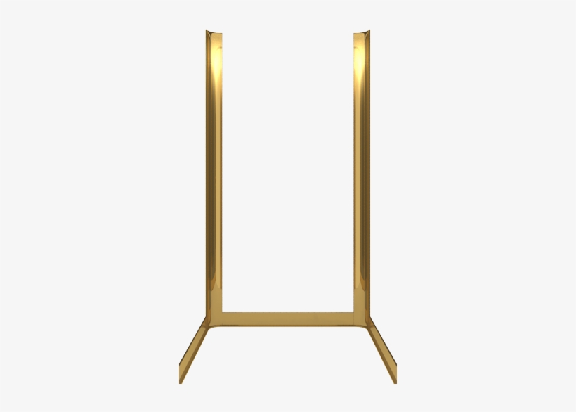 Inox Gold Mirror - Stainless Steel, transparent png #2996041