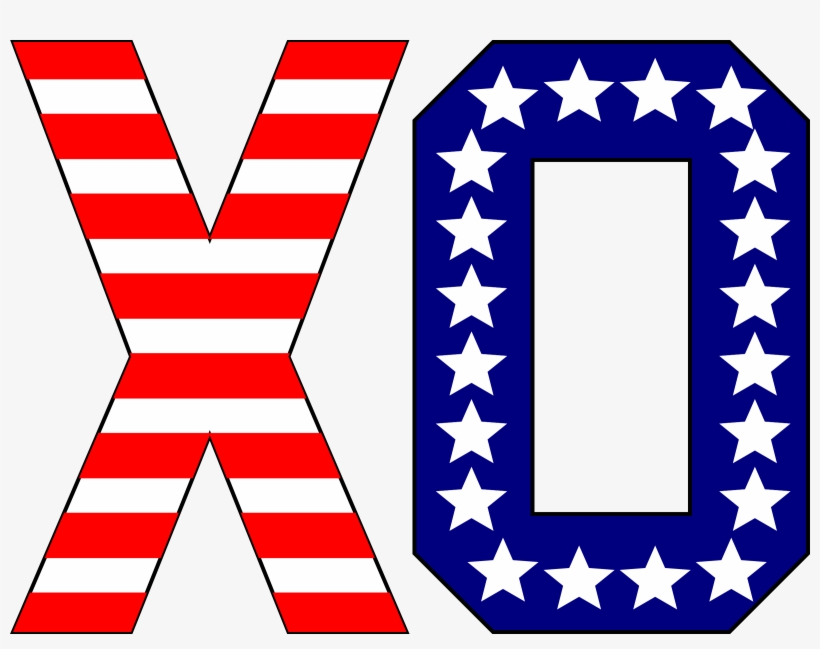 This Free Icons Png Design Of American Motif Xo, transparent png #2996142