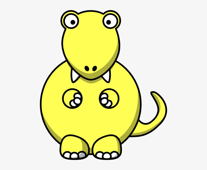 Yellow Dinosaur Clipart, transparent png #2996175