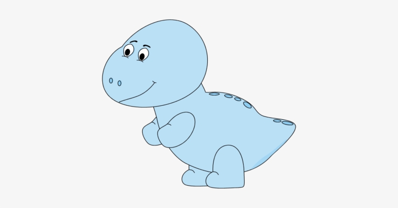 Baby Dinosaur - Blue Baby Dinosaur, transparent png #2996324