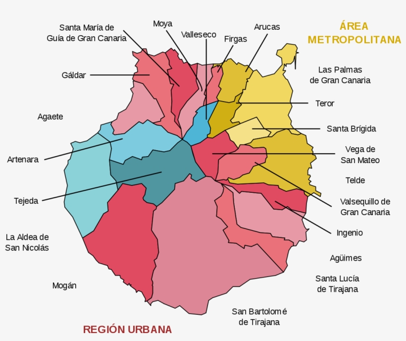 Municipios De Las Palmas De Gran Canaria, transparent png #2996377
