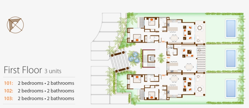 Villas Las Palmas - Las Palmas, transparent png #2996504