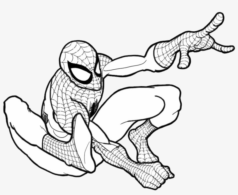 Desenhos para colorir de the amazing spiderman para colorir  