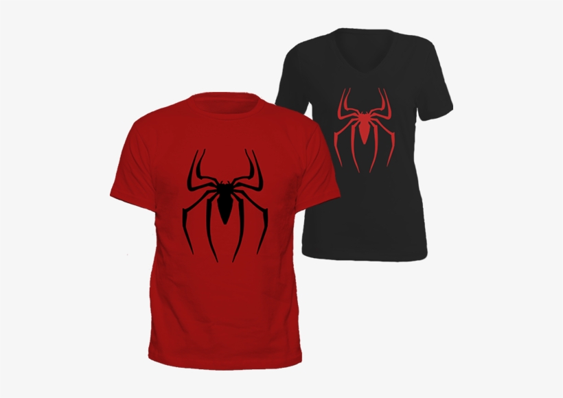 Camisa Homem Aranha Simbolo - Spiderman Spider Set Of 3 Hq High Gloss Black Vinyl, transparent png #2996710