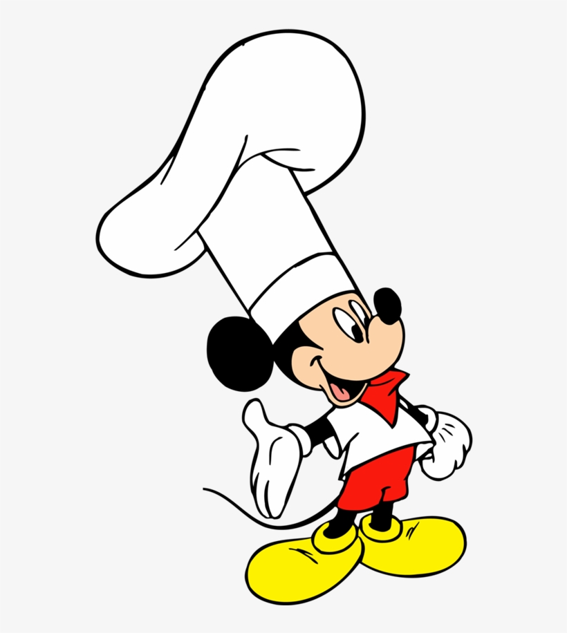 Mickey Mouse Clipart Food - Mickey Chef, transparent png #2996863