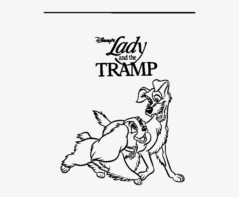Drawing Lady And The Tramp 115, transparent png #2996864