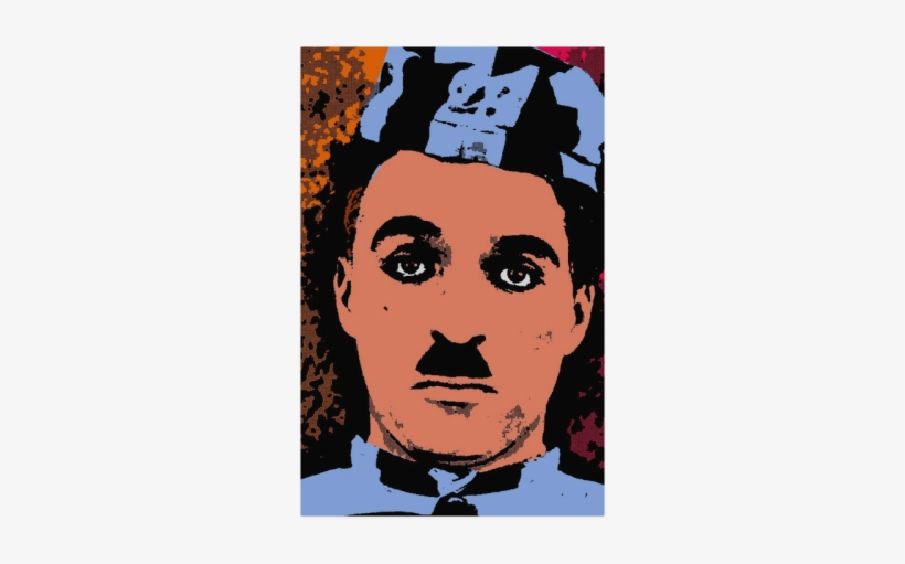 Charlie Chaplin-4 Poster 22*34 - Poster, transparent png #2997786