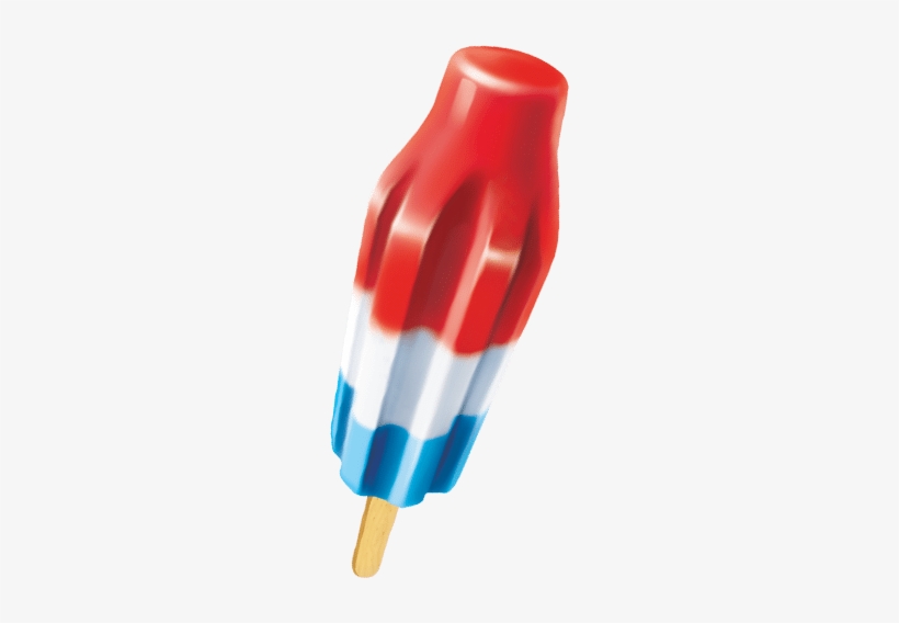 Bomb Pop Shots - Ice Cream Red White Blue, transparent png #2997815