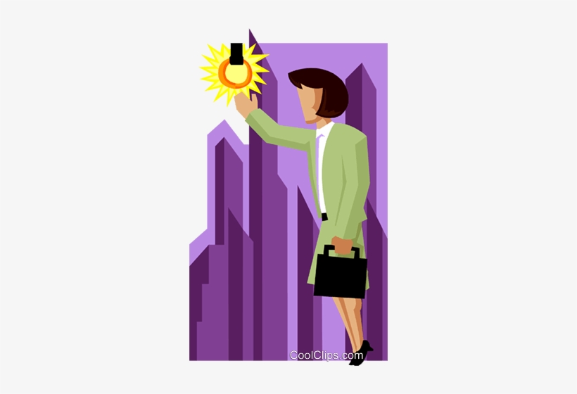 Business Woman Reaching For Brass Ring Royalty Free - Hacer Un Analisis De Ventas, transparent png #2997914