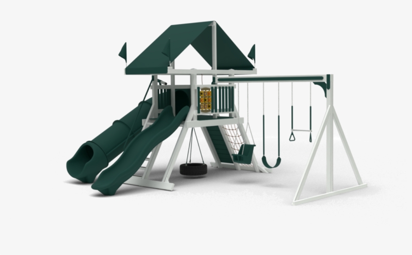 Swing Set Delivered And Installed - Playground Slide, transparent png #2998216