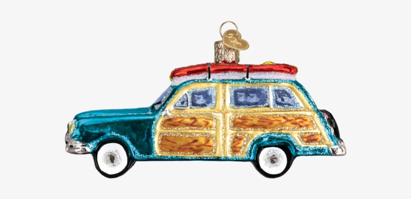 Vintage Beach Wagon Ornament - Tape Measure Old World Christmas Ornament 32295, transparent png #2998819