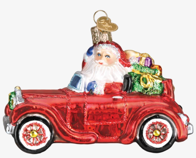 Images / 1 / 2 / 3 - Old World Christmas Just Married Fine White Limo Christmas, transparent png #2998844