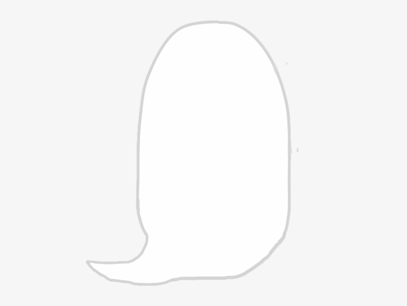 Ghost - Bfdi Ghost Body, transparent png #2999154