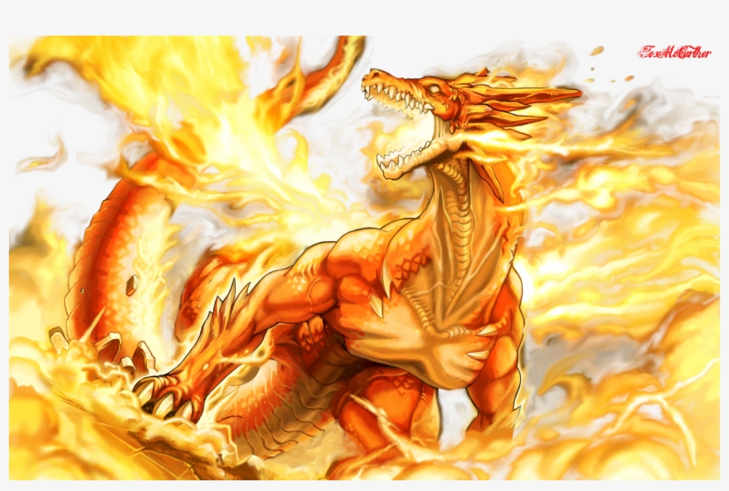 Epic Fire Dragon Render Le Dragon De Feu Free Transparent Png Download Pngkey