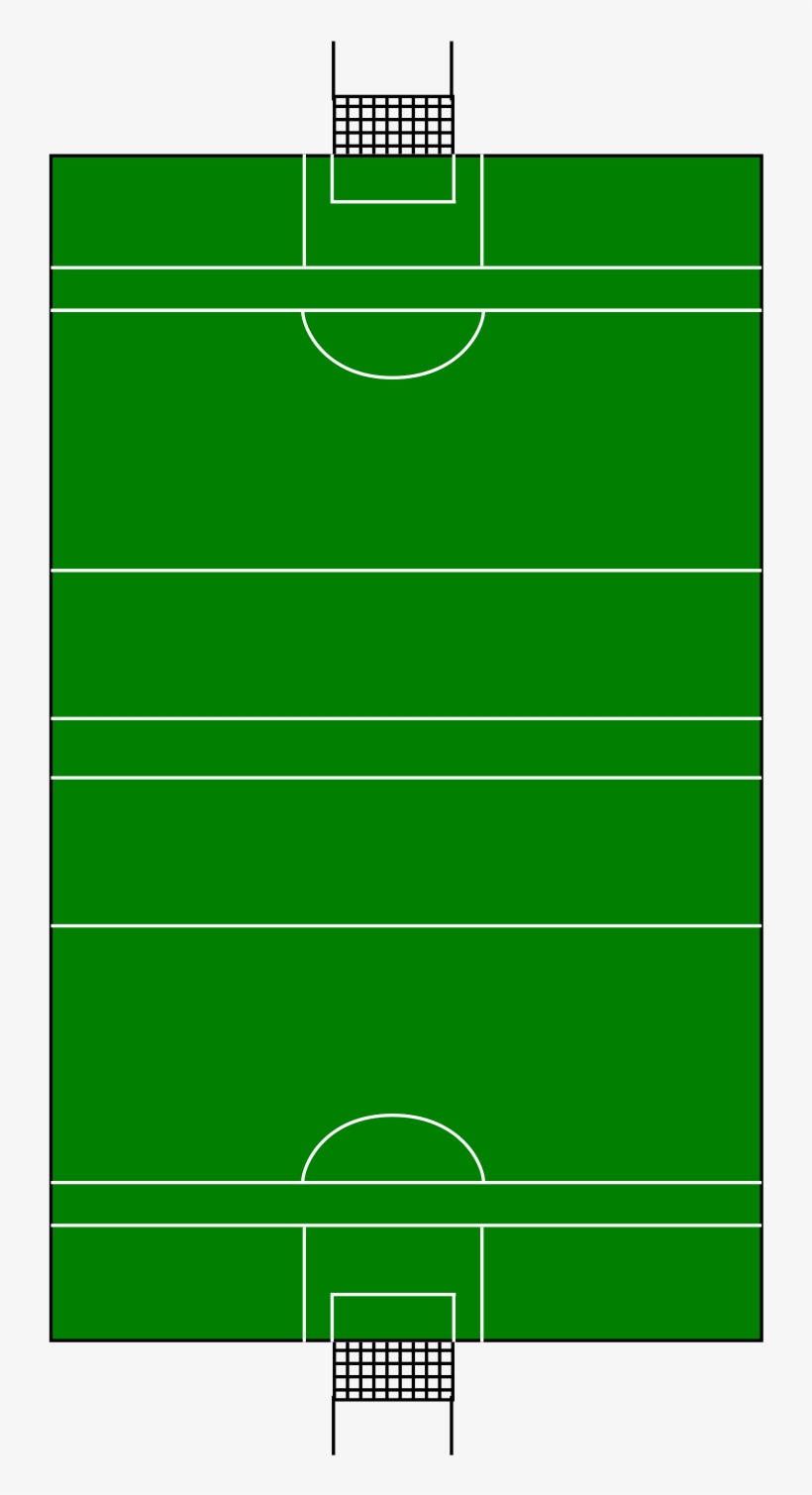 Open - Gaelic Football Pitch Layout, transparent png #2999429