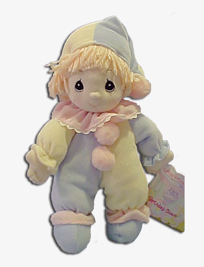 Precious Moments Birthday Circus Clown Plush Doll - Doll, transparent png #2999735