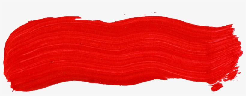 Red Paint Stroke Png Svg Transparent - Red Brush Stroke Png, transparent png #30052