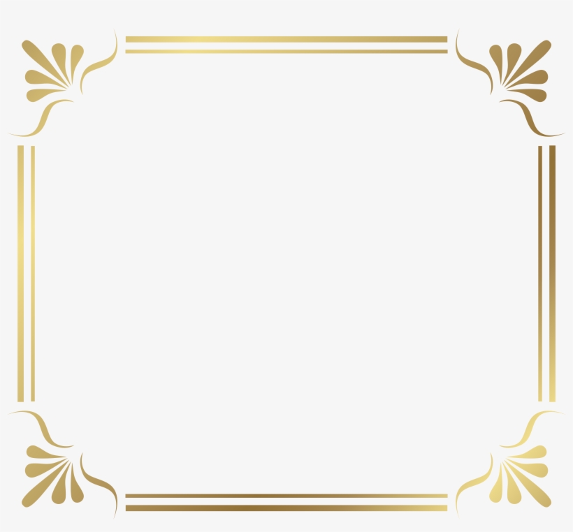 Modern Border Frames Png, transparent png #30156