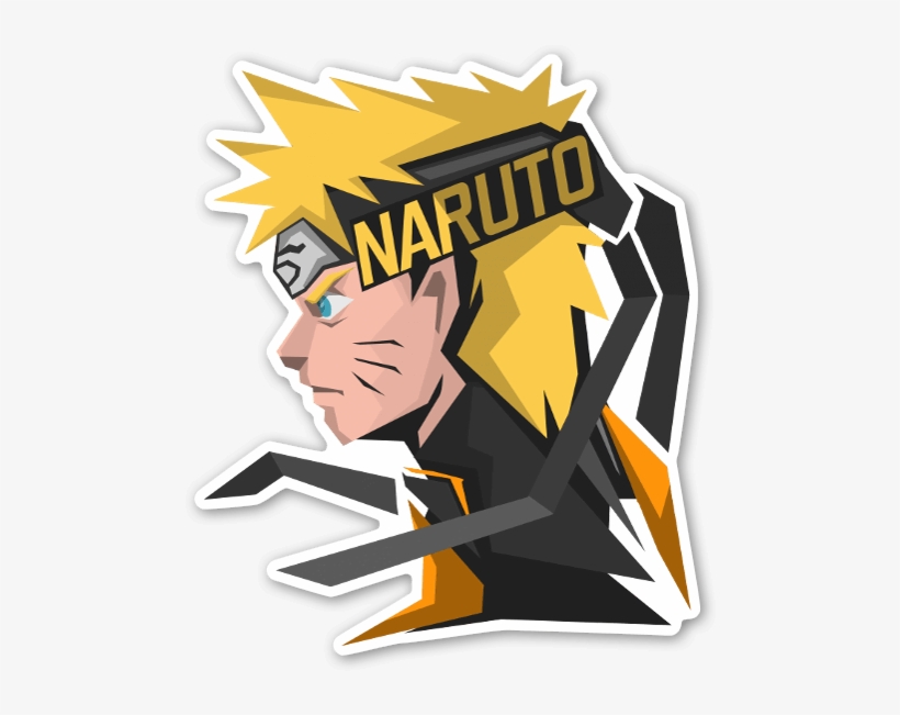 Naruto Sticker - Pop Art Naruto, transparent png #30269