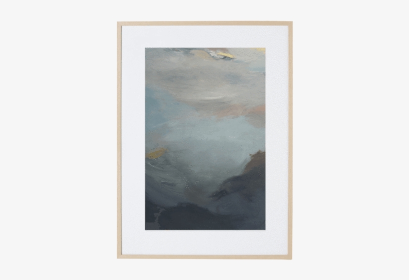 Clouds Of Content 1v Framed Print - Picture Frame, transparent png #30485