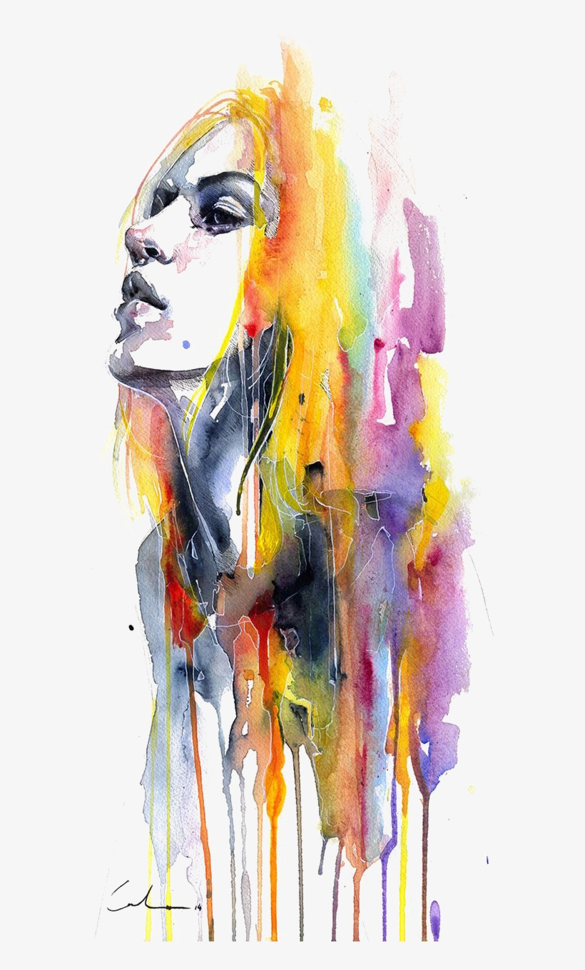 Jpg Royalty Free Library Art Painting Allposters Com - Sunshower Agnes Cecile, transparent png #30487
