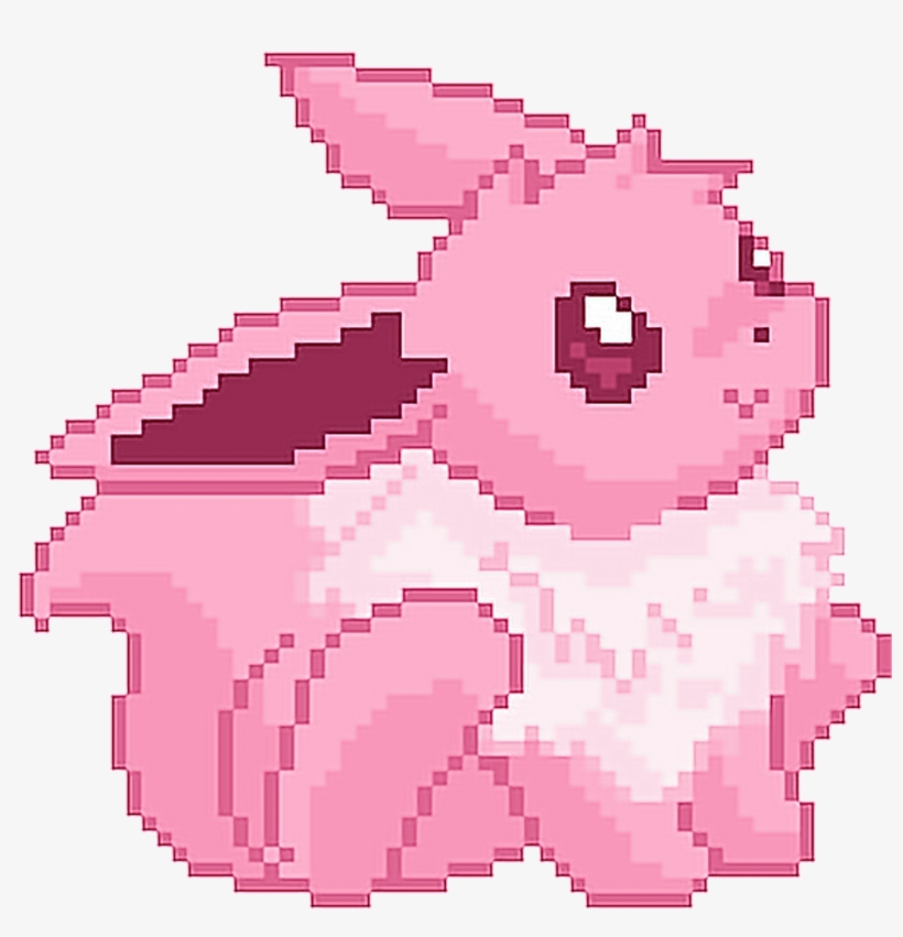 Pokemon Eevee Pastel Freetoedit - Eeveelutions Gif Pixel Art, transparent png #30632