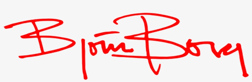 Bjorn Borg Signature, transparent png #30696
