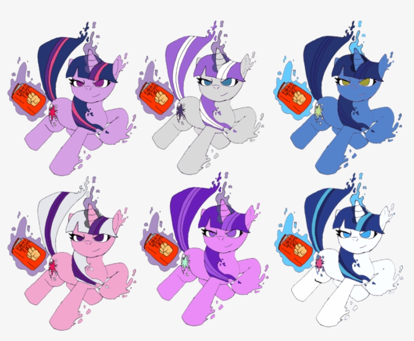 Sfxmlp Twilight Sparkle Colors By Crossovergamer On - Mlp Twilight Sparkle Colours, transparent png #30699