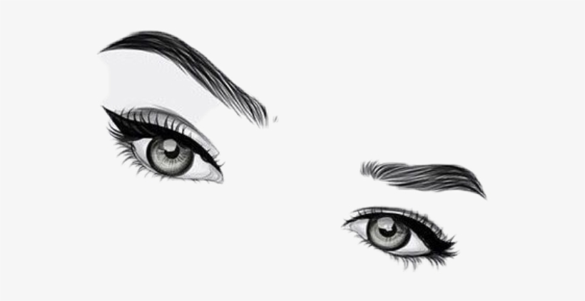 Sticker By Evie Lopez - Png Eyebrows, transparent png #30743