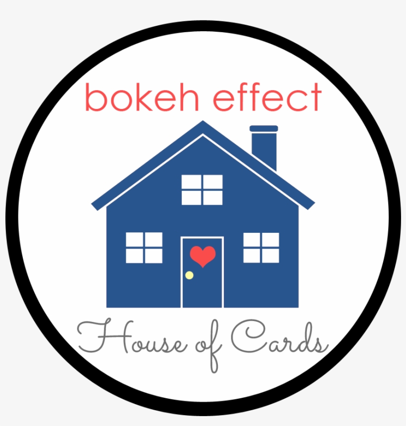 Bokeh Effect - House Clipart Black And White, transparent png #30909